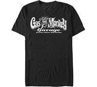 Gas Monkey Men's Blood Sweat and Beers T Shirt S Black XXL
