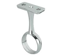 Gas N Pow3r Wardrobe Rail Centre Supports Brackets 25mm Chrome Plated x10