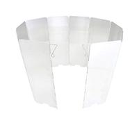 Gas One Aluminum 10 Plates Windscreen: For Use Stove and Other Backpacking Stoves, Camping Stoves, Butane Stoves, Alcohol Stoves with Carrying Case