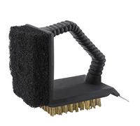 Gas Oven Handheld Barbecue Cleaner, Barbecue Accessories Kitchen Wire Brush, for Garden for Home