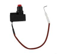 Gas Patio Heater Igniter, Electronic Push Button Pulse Ignition Switch with Wire for Fire Pits Grills Stoves, 200°C Heat Resistant Replacement Part(IG&NB700C1)