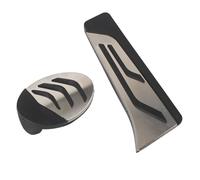Gas Pedal Brake Pedal Cover, Anti Slip Accelerator Brake Pedal Pads Set for 1 2 Series 2016 2022, X1 F48 F49, X2 F39, Made from Rubber, Transform Your Vehicle's Interior