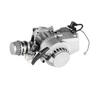 Gas Petrol Bicycle Engine Kit 2-Stroke 3PS Air-Cooling System Pull Rope Start Engine Electronic Ignition Motor Kit Large Capacity Engine for 49cc Bike, Mini Dirt Bike, Beach Bike