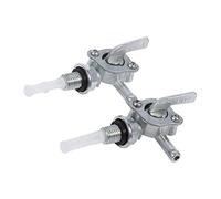 Gas Petrol Fuel Tank Switch, 2 pcs Motorcycle Atv Valve Tap Petcock Fuel Tank Switch Fuel Tank Valve Simple Design Gas Petrol Switch Valve Generator Fuel Tank Shut off Valve