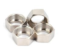 Gas Pipe Nut, 3/4 Inch 3/4 Inch Hex Nuts Bellows Nut for Water Heater Corrugated Hose 20mm Gas Pipe Tube Fittings((4-teilige Verkupferung))