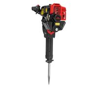 Gas Powered Tree Digger Portable 52cc 1900W, 2-Stroke Earth Auger with 3 Interchangeable Heads (Shovel, Pointed Pickaxe, Flat Pickaxe),6500 RPM,for Tree Transplanting,Root Cutting, Garden Digging Tool