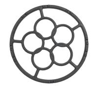 Gas Ring Reducer,Non Slip Cast Iron Trivet Universal Non Slip Cooktop Rack for Moka Pot Coffee Pot Small Saucepan Pans Reducer Ring Holder Trivets for Gas Stove Camping Stove