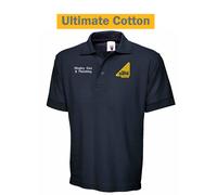 Gas Safe Plumber Embroidered Personalised Cotton Polo Shirt Company Name/Text