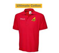 Gas Safe Plumber Embroidered Personalised Cotton Polo Shirt Company Name/Text