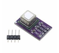 Gas Sensor Module Detects, Low Power I2C SCD40 Temp Humidity | Supplied with 4-pin male headers, highly accurate 400-2000 ppm reading, upgrades HVAC systems, perfect for home automation