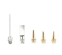 Gas Soldering Iron Tips, 5PCS, Pure Copper Plated, Universal Replacement for Gas Welding Butane Soldering Irons, Multiple Tip Types for DIY Enthusiasts