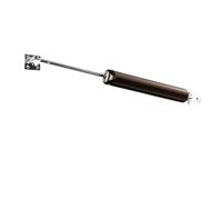 Gas Spring Automatic Door Closer Overhead Door Closer Soft Closing Device Adjustable Buffer Force Furniture Hardware(Silver)