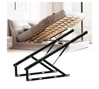 Gas Spring Bed Storage Lift Kit, Hydraulic Support Rod, Folding Lift Up Hinges for Divan Box Bed Sofa Storage DIY Project