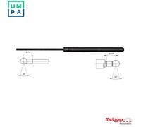 GAS SPRING BOOTCARGO AREA 2110385 FOR SMART M160.910/160E6ALB05 0.6L 3cyl