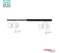 METZGER 2110491 Tailgate strut