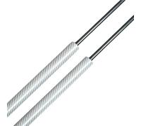 Gas Spring Compatible With Toyota For Supra A70 1986-1993 620mm 654710003R Rear Tailgate Boot Lift Support Gas Springs Shock Absorber Trunk Struts(Silver Carbon Fiber)