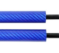 Gas spring For Cupra For Formentor 2020-2023 Hood Hydraulic Damper Front Bonnet Refit Piston Rods(Blue Carbon Fiber)