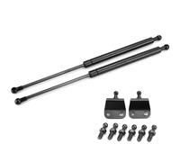 Gas Spring Lift Support 2pcs 300-600mm 400N Car Struts Front Bonnet Hood Rear Trunk Tailgate Boot Shock Lift Strut Support Bar Gas Spring Bus RV