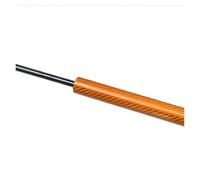 Gas spring support rod For Subaru For B9 For Tribeca 2006-2014 1PC Hood Strut Front Bonnet Gas Struts Spring Lift Support Damper Piston Prop(Orange carbon fiber)