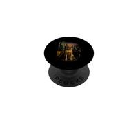 Gas Station Labrador Dog Trucker PopSockets Adhesive PopGrip