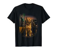 Gas Station Labrador Dog Trucker T-Shirt