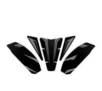 Gas Sticker Motorcycle Sticker Side Fuel Tank Pad for Kawasaki for ZH2 Tank Pads Protector Leather Frosting Sticker Knee Grip Decals Protector Pads(Titanium)