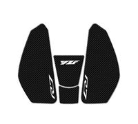 Gas Sticker Motorcycle Sticker Side Fuel Tank Pad for YZF-R7 YZFR7 YZF R7 2022 Tank Pads Anti-Slip Knee Grip Decal Protection Protector Pads(White)