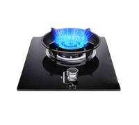 Gas Stove 1 Burner,5.2KW Tempered Glass Cast Copper Stove,NG/LPG Conversion Stove,Desktop/Embedded Dual Use,Multi-Speed Adjustment and Flameout Protection(NG)