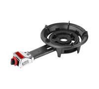 Gas Stove 10KW,Single Burner Gas Cooker with Cast Iron Pot Rack and Flameout Protection,High-Efficiency Cooktop for Home Use(NG,54x29x13.5cm)