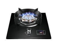 Gas Stove 43cm,Gas Cooktop 1 Burner,7.2KW Nine-cavity High-fire Timer,Gas/LP Gas Conversion,with Flame Out Protection,for Home Kitchens(NG)
