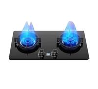 Gas Stove 73cm,4.5KW Nine-cavity High-fire Timer,kitchen Counter Top Stove,with Flameout Protection,for Natural Gas/liquefied Petroleum Gas(NG)