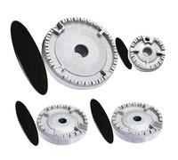 Gas Stove Burner Covers 4 Sets 3 Sizes Heat-Resistant Electric Hob Covers Efficient Combustion Thick Universal Hob Covers for Gas Cookers