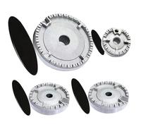 Gas Stove Burner Covers 4 Sets 3 Sizes Heat-Resistant Electric Hob Covers Efficient Combustion Thick Universal Hob for Gas CookersGas Cover