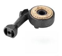 Gas Stove Burner Replacement Metal ABS Hob Part Black Gold