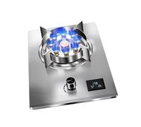 Gas Stove Cooker, 7.2KW-9 Cavity High Flame Gas Cooker, Timing Function Energy Saving Flameout Protection, for Home Kitchen Camping(NG)