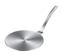 Gas Stove Induction Cooker Heat Conduction Plate with Handle Stainless Steel Heat Diffuser Induction Plate,Diameter 20Cm