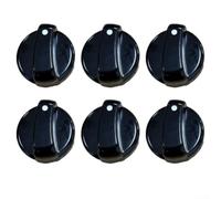 Gas Stove Knob for Natural Gas & for lpg,ABS Ignition Button Switch with Enhanced Control,Easy Install Replacement Part (1 Piece)(6pcs)