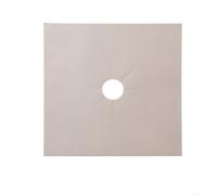 Gas Stove Mat Built for Direct Contact with Flame Zones and Compatible with Standard Gas Cooktop Layouts (Beige)