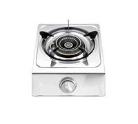 Gas Stove Portable Outdoor for Camping,Stainless Steel Efficient Tabletop Cooker Single Burner Gas Hob,for Home Camping(LPG)