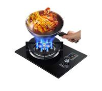 Gas Stove,Single Burner,5.2KW Kitchen Counter Top Stove,Catering Indoor Regulators,with Flameout Protection,for Home Kitchen(NG)