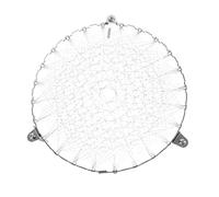 Gas Stove Stainless Steel Silver Burner Nickel Wire Mesh Ring | Lightweight Portable Design, Even Flame Performance, Fine Workmanship, Suitable for Gas Stove Use