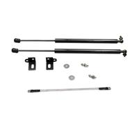 Gas Strut 2pcs Auto Front Hood Bonnet Modify Gas Struts Lift Support Shock Damper Absorber For Mazda 3 For Axela BM BN 2013-2018 Bonnet Gas Springs(Black carbon fiber)