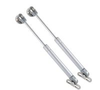 Gas Strut Cabinet Door Hydraulic Support Rod Flip-Up Door Pneumatic Rod Telescopic Spring Pneumatic Rod Toy Box Hinge Silver Gray 60N (Pack of 2)