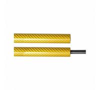 Gas Strut Complete Front Hood Strut For Skoda For Octavia 3Rd Scout | front left and right of the car,Aluminum / Carbon Fiber / Stainless Steel(Yellow Carbon Fiber)