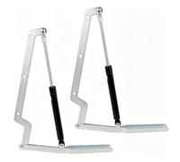 Gas Strut Hinge 140N, Replacement Gas Strut Hinge, 2 Pack for Keter Store It Out Arc Max Ace 1200L & WLPS 565308 Deck Box Lid, Heavy-Duty Lift Support for Cabinet Hardware
