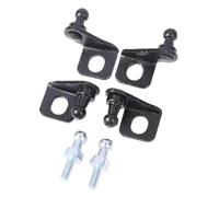 Gas Strut Mounting Brackets 6Pair Universal Car Ball Stud Gas Shock Struts Mount Bracket for Spring Lift Support for Gas Struts