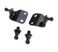 Gas Strut Mounting Brackets Gas Strut Brackets Ball Pin for Hatchback Trunk Lift Support for Gas Shock Spring Strut Lift Support Prop(2set)