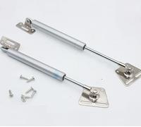 Gas Strut Slow Down Lift Stay Support, Gas Struts 100N 282mm Silver Pack of 4 for Various Cabinet Doors Flip Down(100n-6pcs,Flip Down-282mm(11inches))