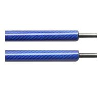 Gas Strut Tailgate For Mini For Cooper R56 3-door Hatchback 2006-2013 WITH SPRING Trunk Boot Gas Charged Gas Lift Support 2pieces Rear Tailgate Damper Boot Gas Struts(BLUE CARBON FIBER)