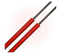 Gas Struts 2 Piece Hood Struts For Ssangyong For Kyron 2005-2014 430mm 7115009000 Front Bonnet Gas Springs Lift Supports Shock Absorbers Prop Front Bonnet Gas Dampers(Red Carbon Fiber)